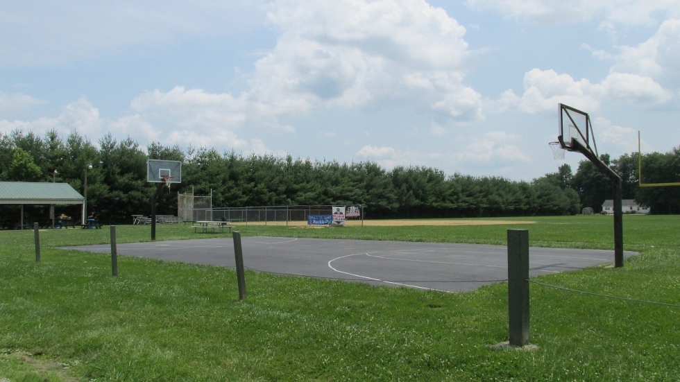 a basketball court